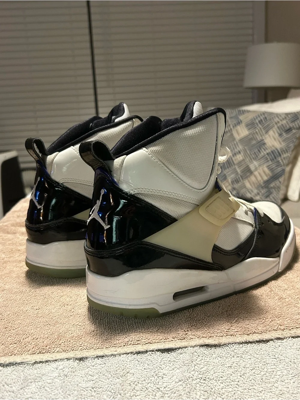 Nike Air Jordan Flight 45 High Mens Size-11 Concord Black White DC2571-100